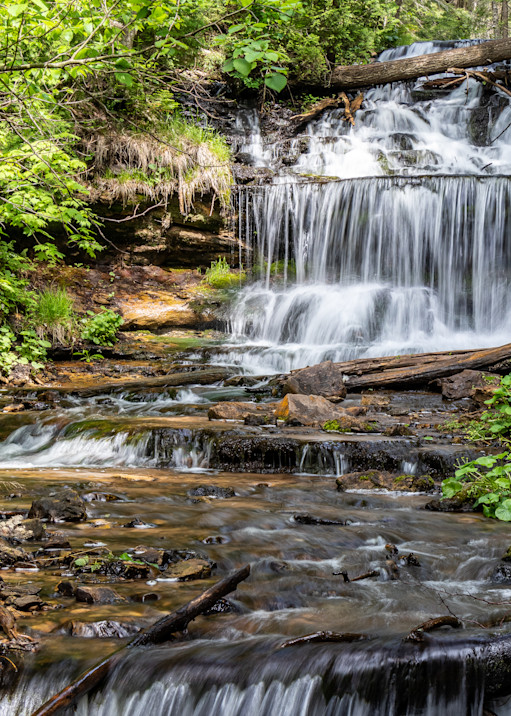 Wagner Falls Art | Don Peterson Photography