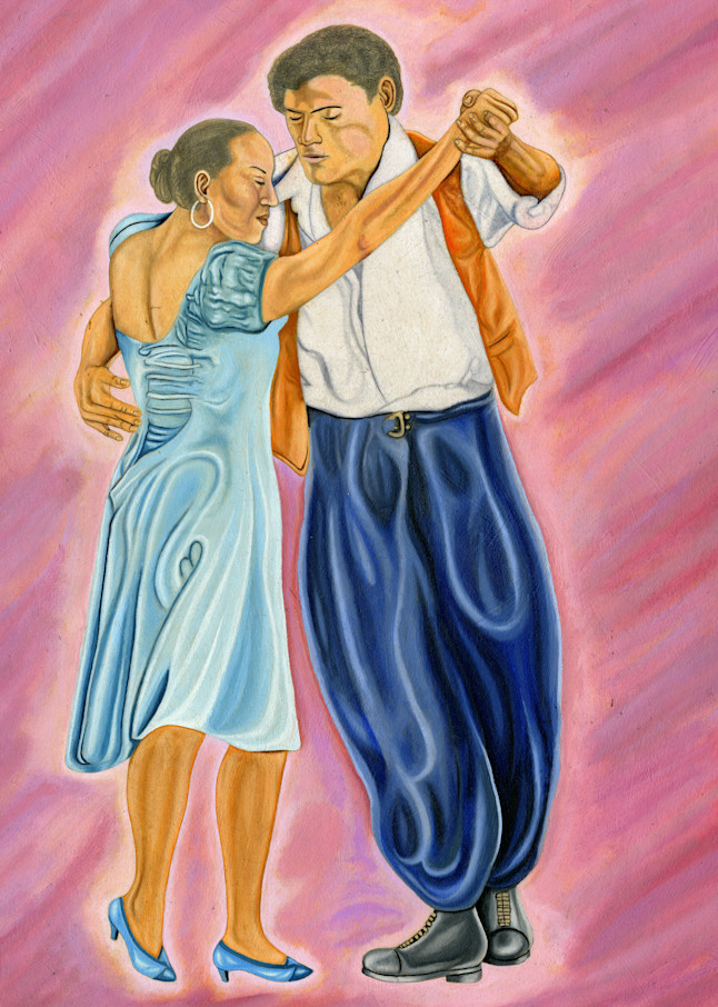 Tango Dancers Art | GIL VASQUEZ FINE ART