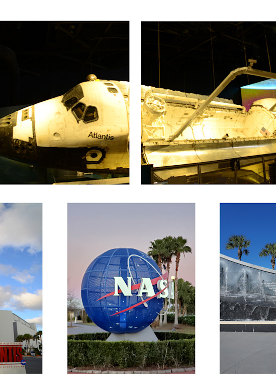 Kennedy Space Center - Atlantis Space Shuttle  |  June Bell