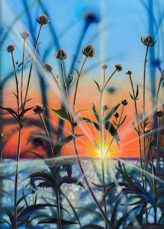 Sunset Silhouette Art | Leanne Hanson Art