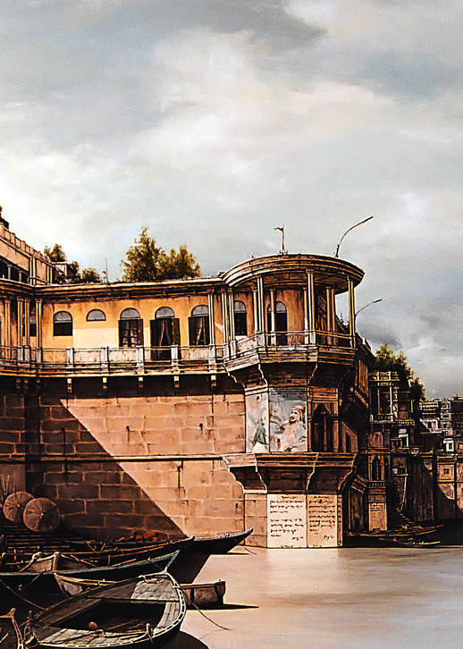 Benaras From The Ganges Art | Thomas Easley Art
