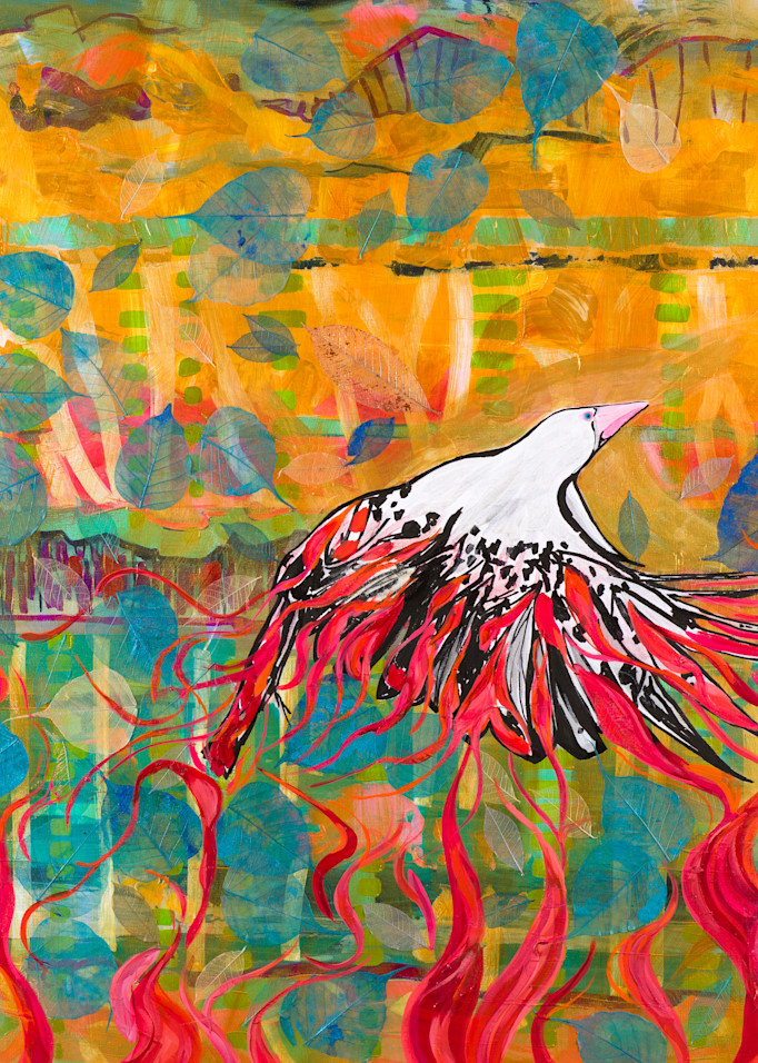 Legend Of The White Crow Art | Pamela Trueblood Fine Art