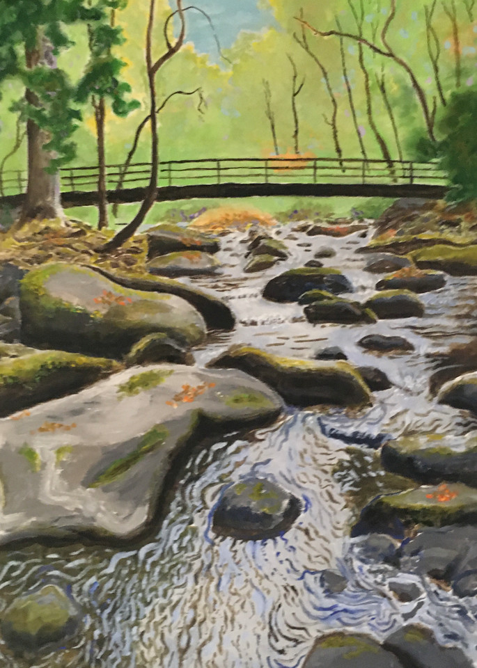 Lower Country,  Larger Stream Art | JoemcInroy