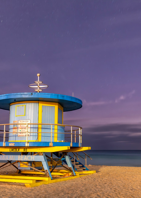 Life Guard Station Lincoln Road 83 A3769 Miami Beach Fl Usa Photography Art | Clemens Vanderwerf Photography