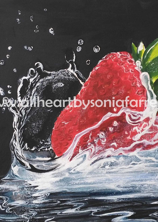 Berry Burst Print | Quality Print | Delish-food Art | All Heart by Sonia Farrell