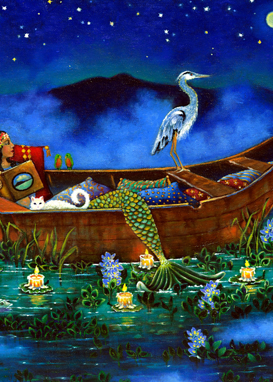 Mermaid Of Lake Chapala Art | miaprattfineart.com