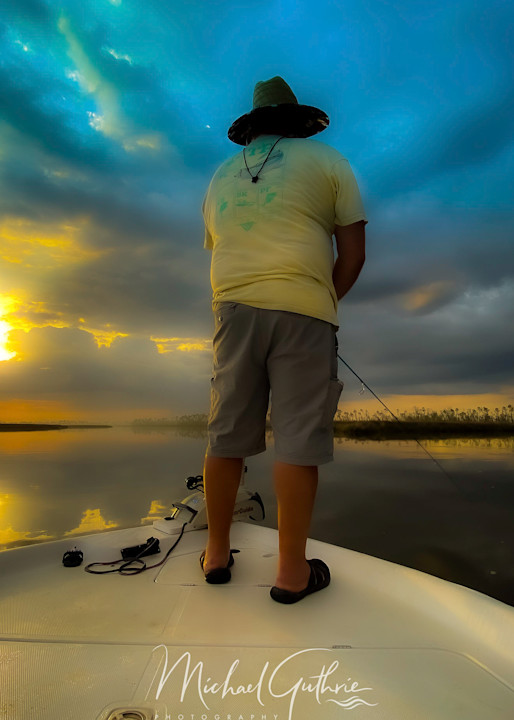 Mg  Fisherman On The Bow Art | 3G Art 