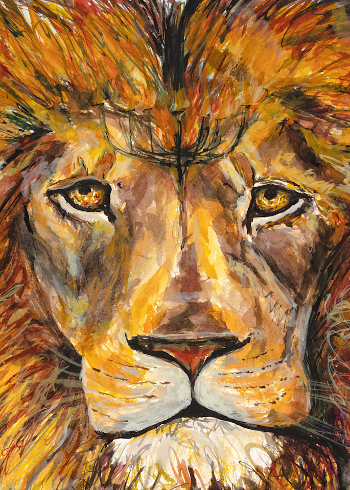 "Lion of Judah : Menorah"