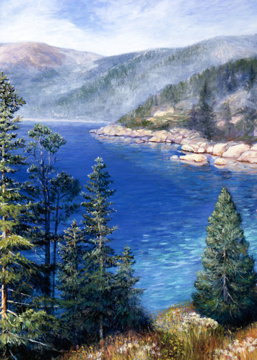 Sand Harbor   Tahoe Art | Oilartist - Haeffele Fine Art