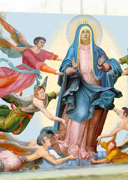 Assumption Of The Virgin Art | GIL VASQUEZ FINE ART