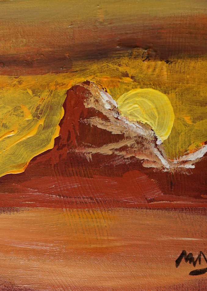 Red Rock Sun Art | Matt Dawson Art