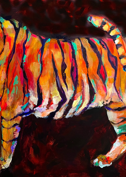 Tiger On The Prowl Art | Rick Osborn Art