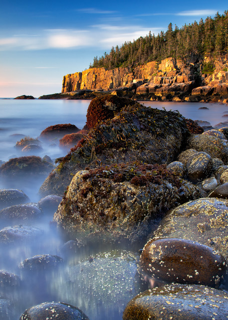Sunrise at Boulder Beach - Acadia National Park fine-art photography prints