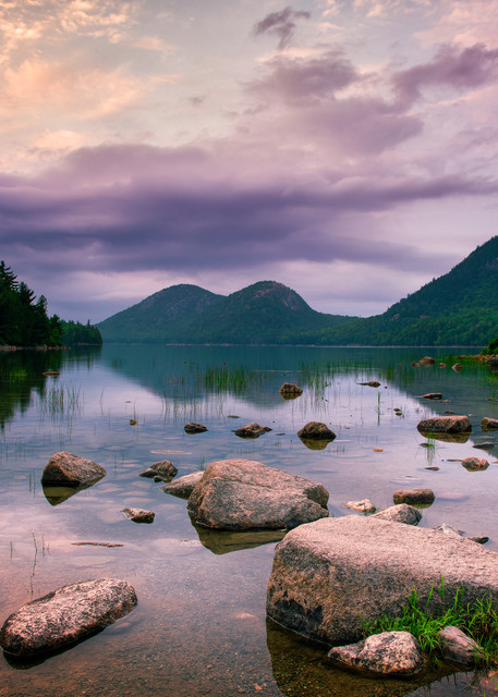 Jordan Pond Sunset - Acadia National Park fine-art photography prints