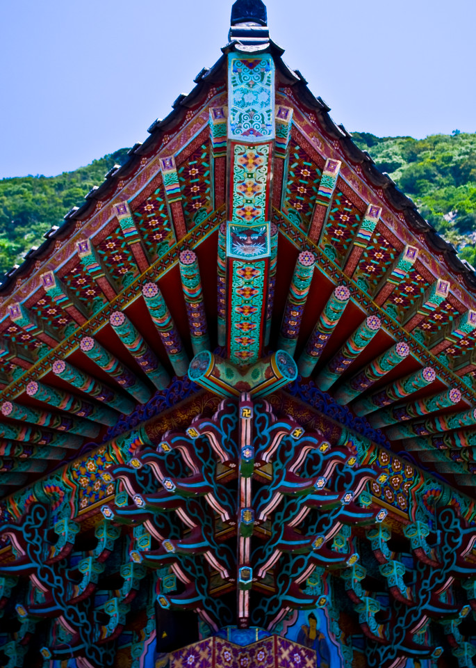 Korean Temple Roof Photography Art | Nathan Murray Photography 