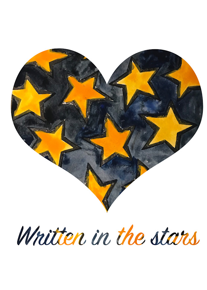 Written In The Stars Art | Jennifer Akkermans