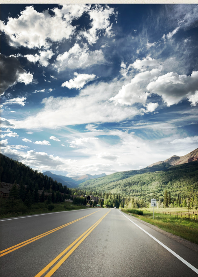 Road And Cloud Photography Art | nathanmurray