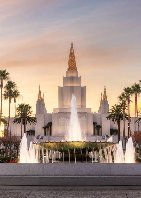 Oakland California Temple - Fire of the Covenant