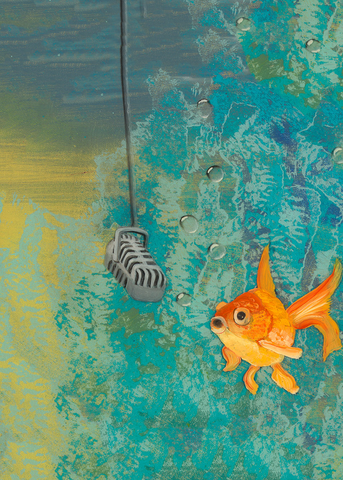 Singing Goldfish Art | Art by Heather Stadler