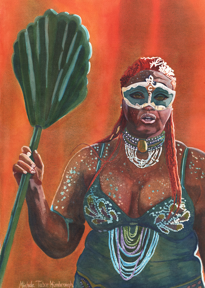 10. Queen Adella   Crucian Carnival Series X Art | Michele Tabor Kimbrough