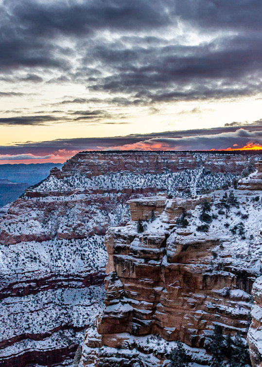 Fiery Dawn In The Grand Canyon  Photography Art | Catherine Balck Photography