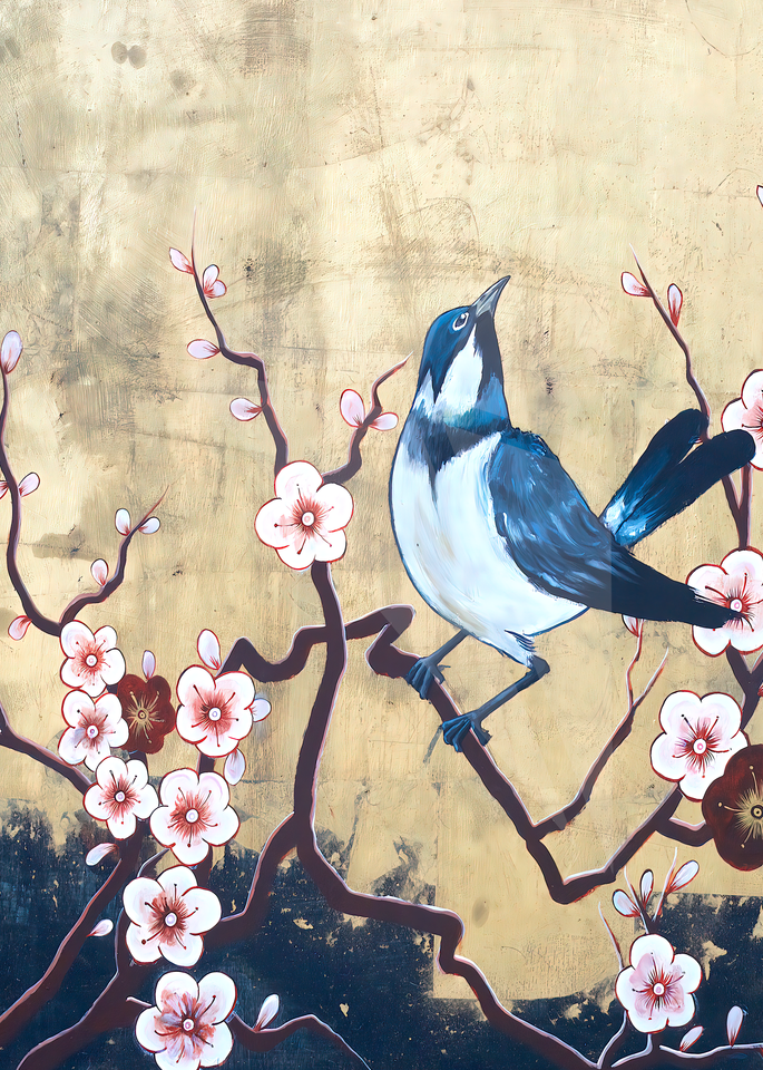 Blue Bird  Art | Jamakin' Dave Works