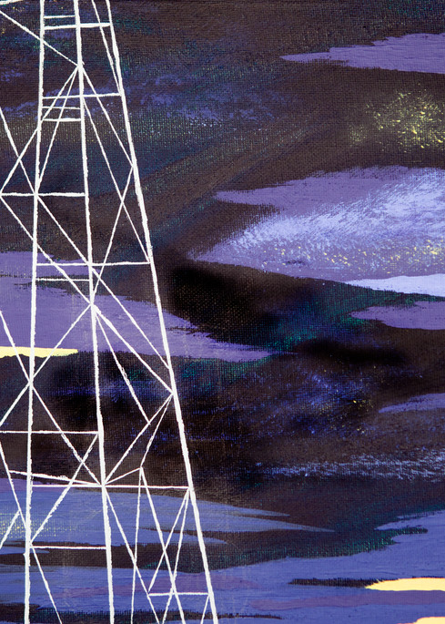 Night Pylon Art | Emma Frost