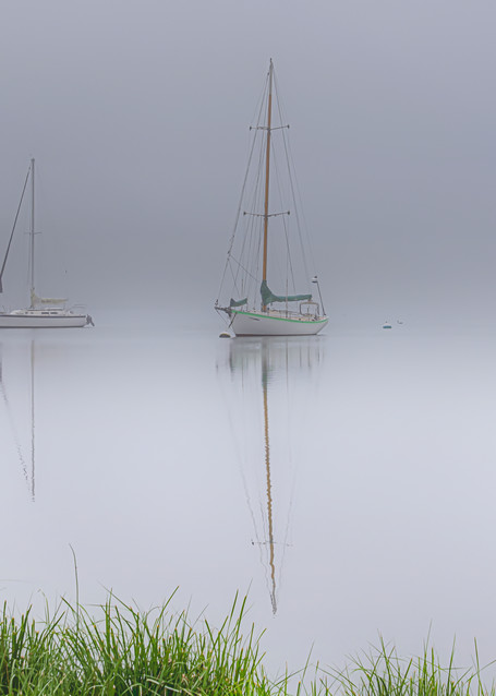 Lagoon Pond Fog Art | Michael Blanchard Inspirational Photography - Crossroads Gallery