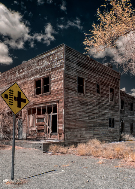 Abandoned Hotel, Modena, Utah Photography Art | davidarnoldphotographyart.com