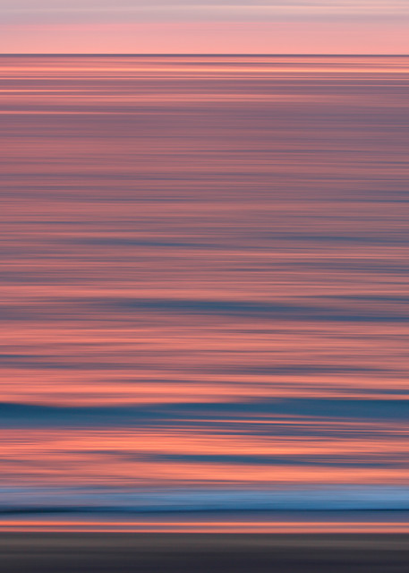 Sunset Reflection And Beach Blur Ii S6 A7315 Skardavik West Iceland Photography Art | Clemens Vanderwerf Photography