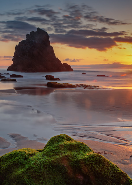 Praia Da Adraga Sunset Photography Art | Christabel Devadoss Photography