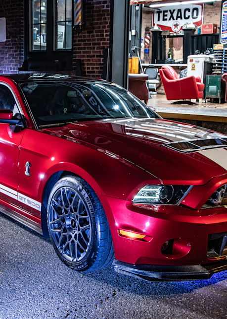 Mustang Cobra Art | A Touch of Color Photography