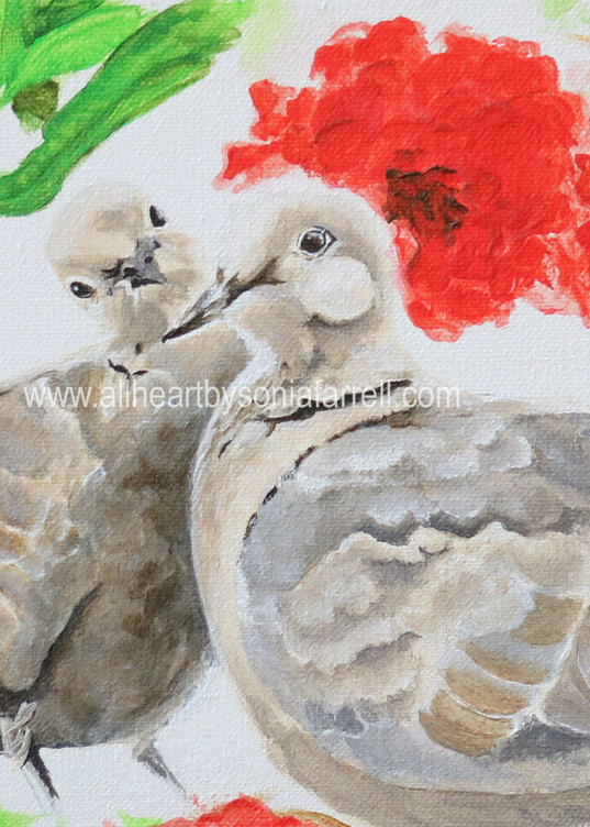 Side by Side Print | Quality Prints | Animals | All Heart by Sonia Farrell