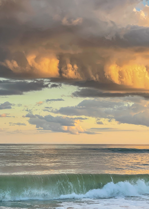 South Beach Late Summer Storm Clouds Art | Michael Blanchard Inspirational Photography - Crossroads Gallery
