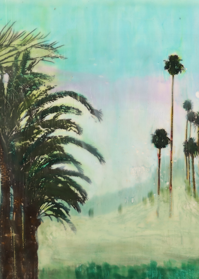 Palms In Evening  Art | annbreinig