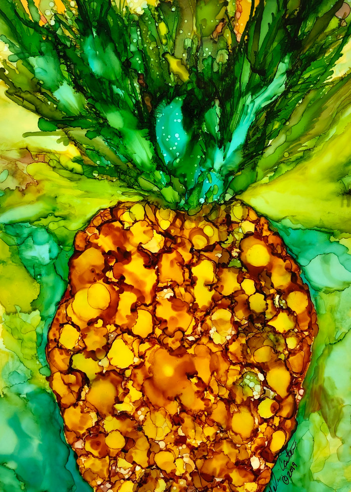 Pineapple Queen Art | Melissa Carter Creations
