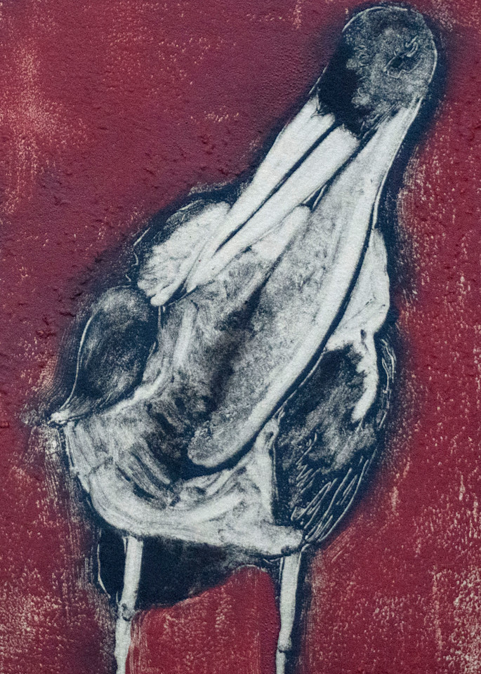 Stork Pose Ii  Art | Artist Melinda Esparza