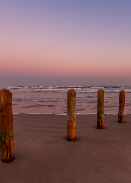 Sunset At Corpus Christi Beach, Texas, Usa Photography Art | My World Pix
