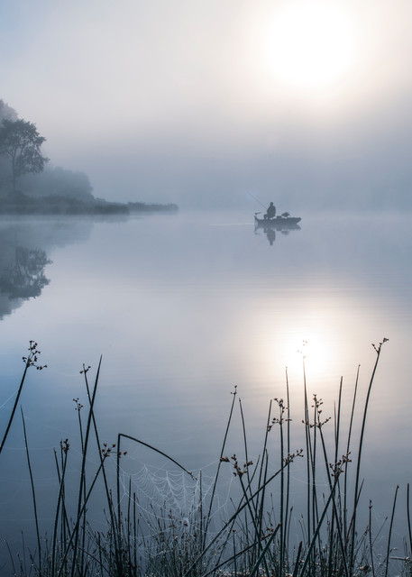 Foggy Sunrise on Hidden Lake