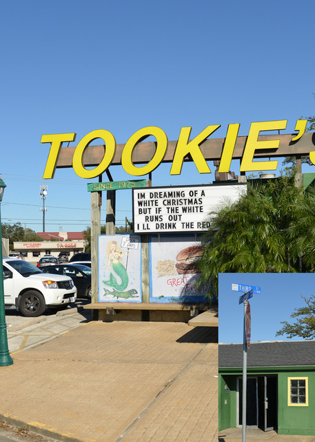 Tookie's Hamburgers opened in Seabrook, Texas in1974