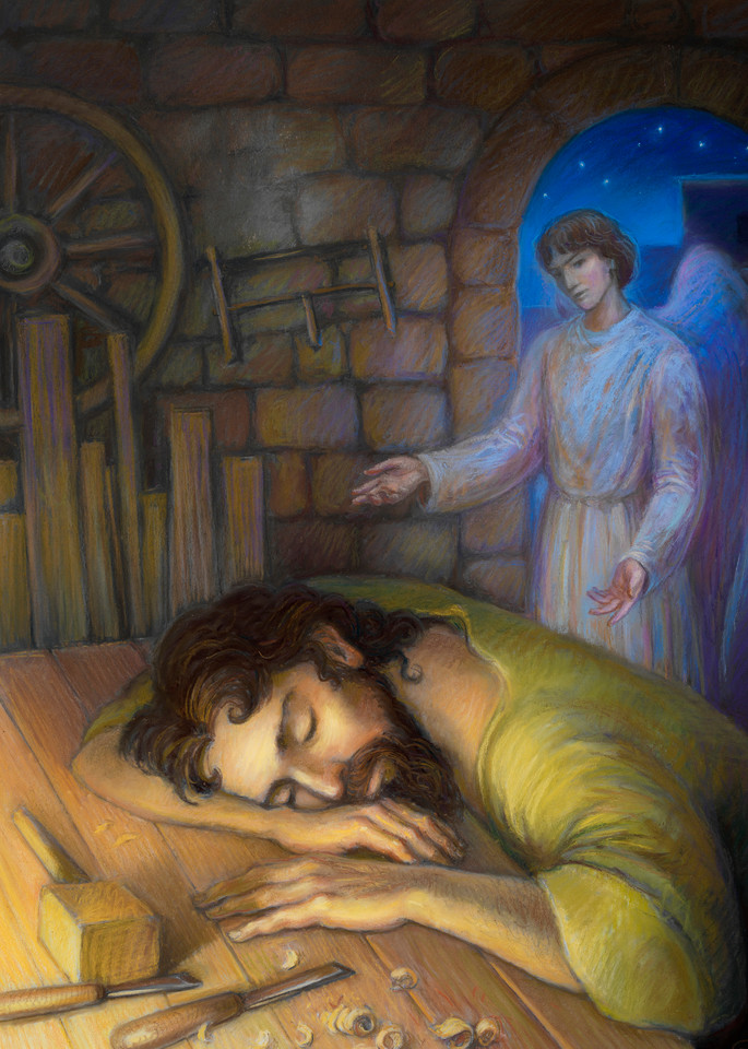 Angel Appears to Joseph