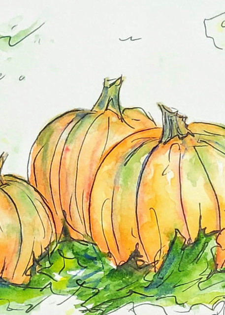 Pick A Pumpkin Art | Art by Raney Good