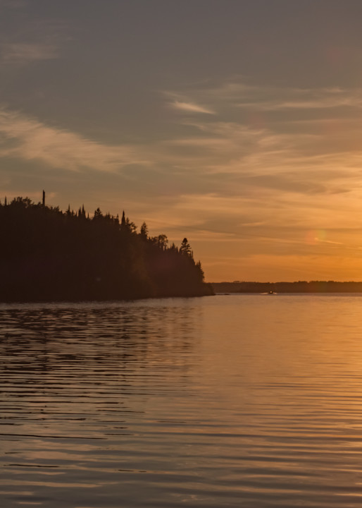 Sunset on Lake Pakwash, Ontario Canada-two-2