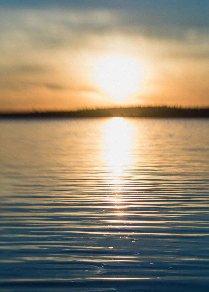 Sunset on Pakwash Lake in Ontario, Canada-Six-6