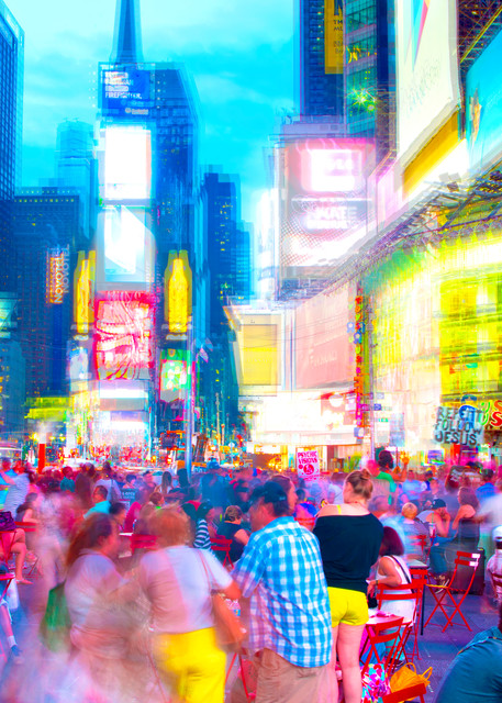 Times Square Abstraction Art | Jason Homa
