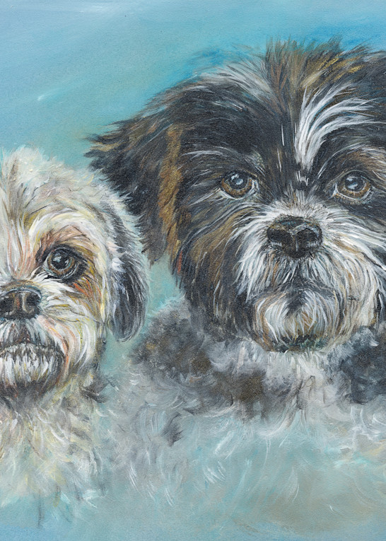 Julie S Pups 475 Art | lisaabbott.art