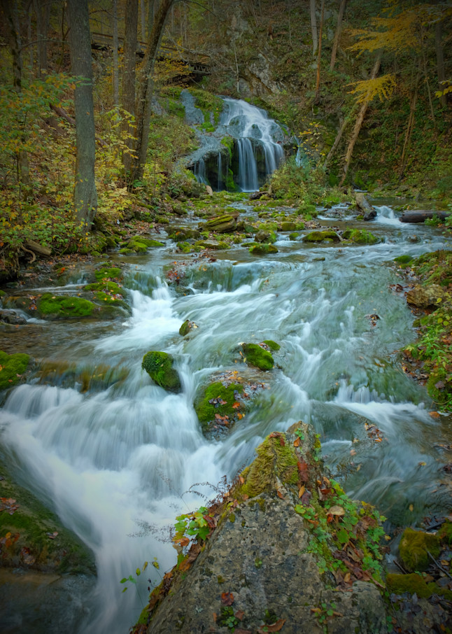 Cascades Gorge Waterfall Photography Art | Wendy Humble Photography