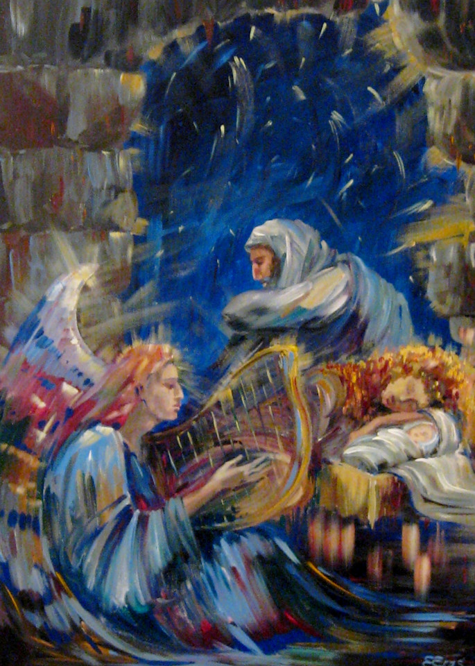 Birth Of Jesus     Art | ELENA ERŐS FINE ART