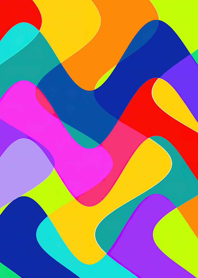 Zigzags Of Color/Merch Art | karenihirsch