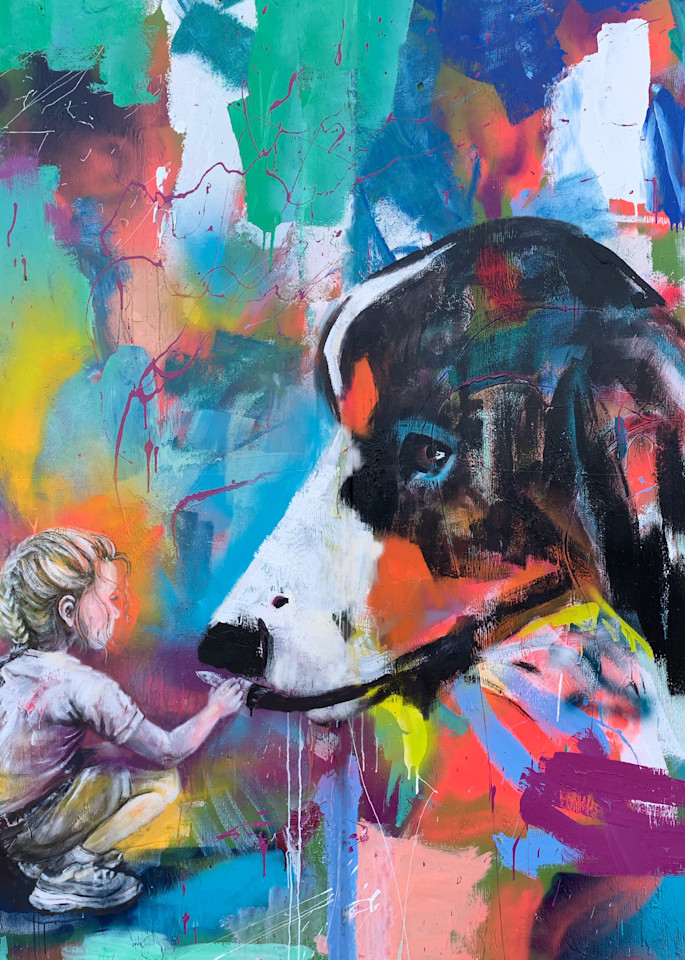 Dog Painter Art | Kristyn Watterworth